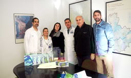 Donación de consolas y tablets a los niños de oncología del Hospital de Valladolid