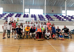 Triunfo para Inclusport y Serban Group en su segundo partido de balonmano adaptado